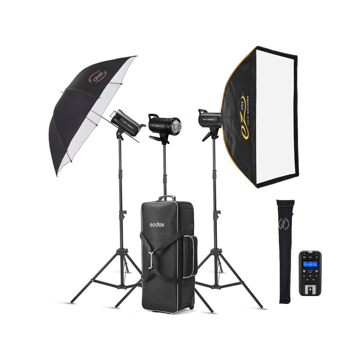 Flashpoint Studio 400 IIV 400Ws R2 Monolight Flash (3 Light kit) Best