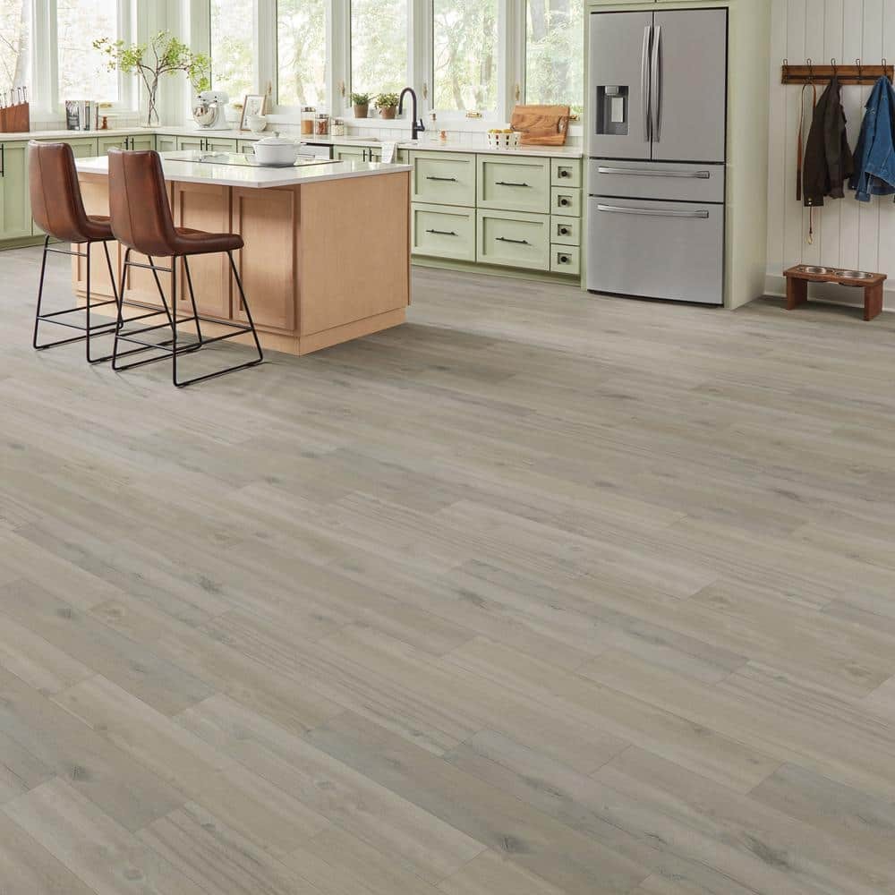 Turkoman Oak 22 MIL x 8.7 in. W x 59 in. L Waterproof Click Lock Luxury Vinyl Plank Flooring (700.6 sq. ft./pallet)