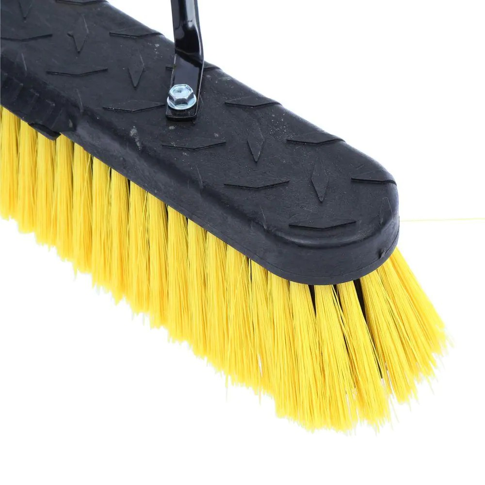 Jobsite 24 in. MultiSurface Fiberglass Push Broom Best Deals and Price