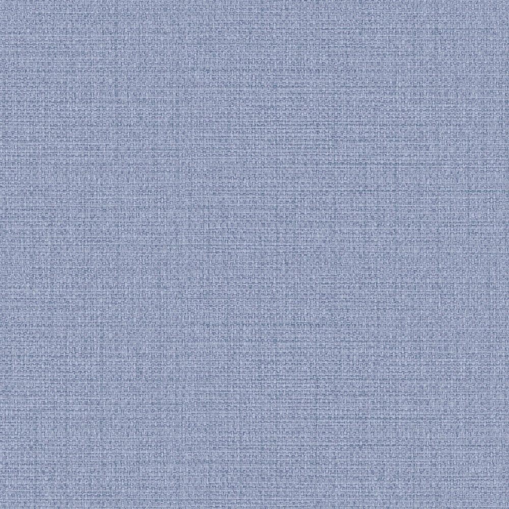 Chesapeake Waylon Denim Faux Fabric Wallpaper, Blue
