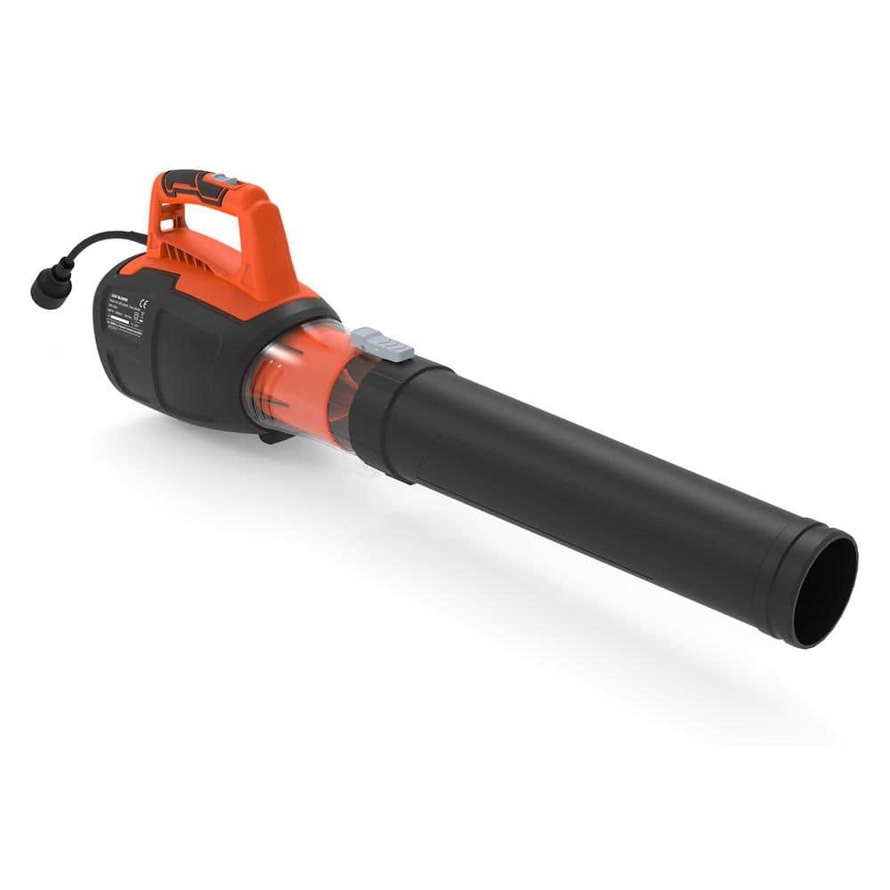 BLACK+DECKER 20V MAX 130 MPH 100 CFM Cordless Battery Powered Handheld Leaf  Blower Kit with (1) 1.5Ah Battery & Charger LSW221 - The Home Depot
