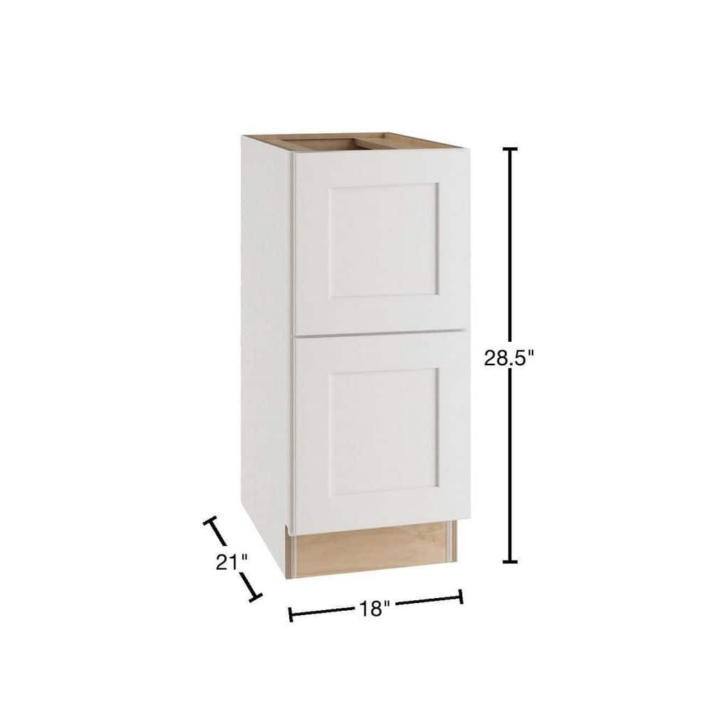 Newport Assembled Plywood Shaker Kitchen Desk Base Soft Close