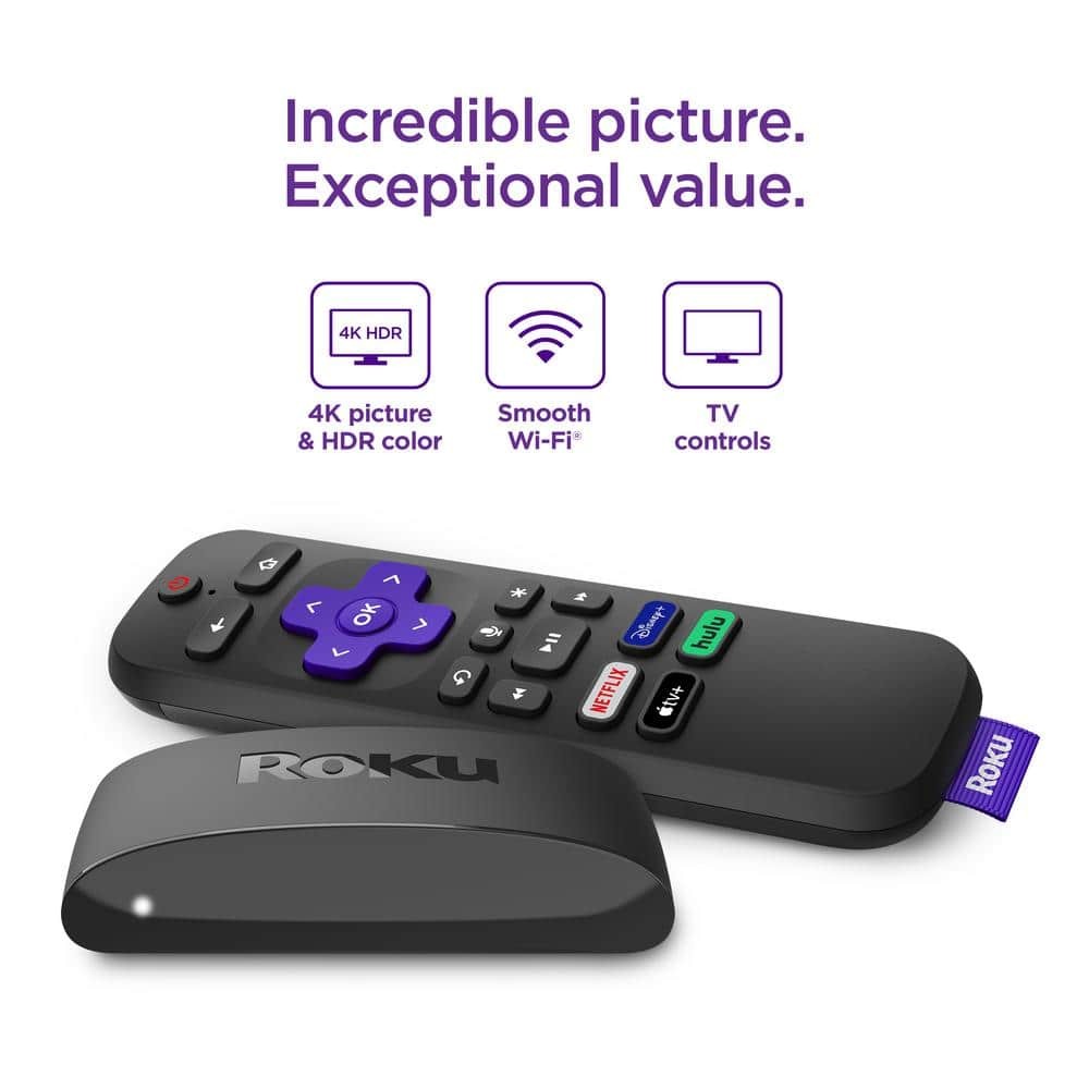 Roku Express 4K+:Streaming Device HD/4K/HDR, Fast Wi-Fi, Voice Remote ...