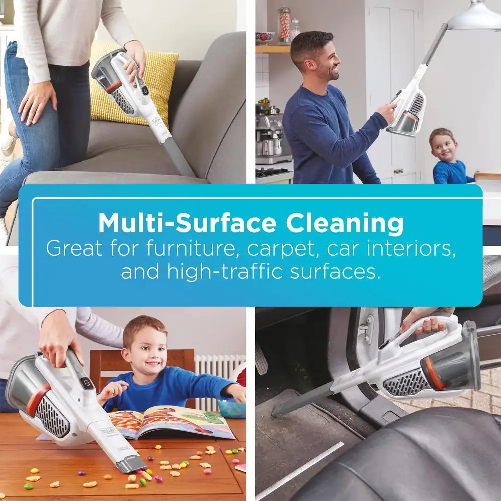 dustbuster AdvancedClean+ 12Volt MAX Cordless 7cup Handheld Vacuum