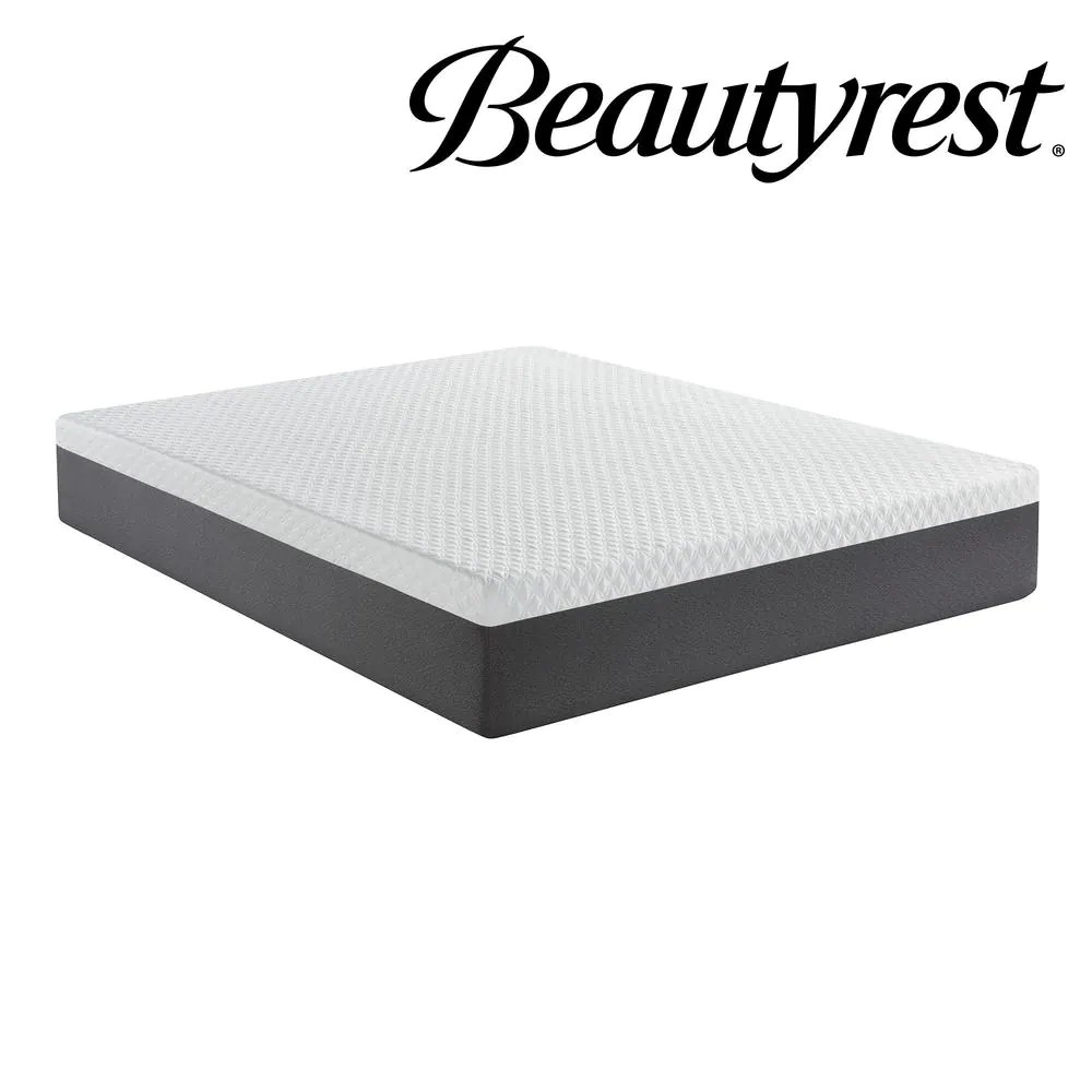 Beautyrest 12in. Medium Memory Foam Tight Top Queen Mattress, White Best Deals and Price History