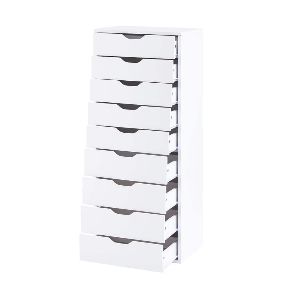 Mejores ofertas e historial de precios de White 9 Drawer Dresser Tall ...