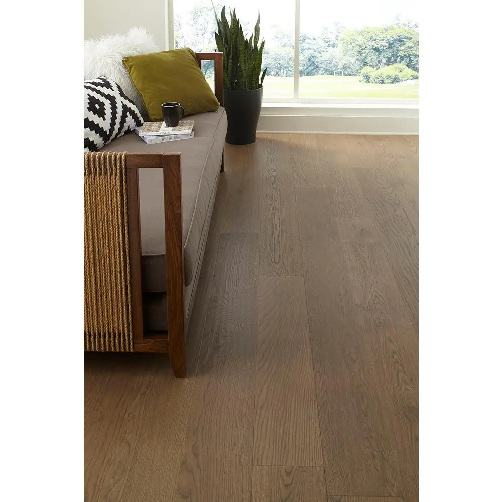 OptiWood Manor Oak 1/3 in. T x 7.5 in. W Wire Click Lock Brushed Engineered Hardwood Flooring (17.5 sq.ft./case)