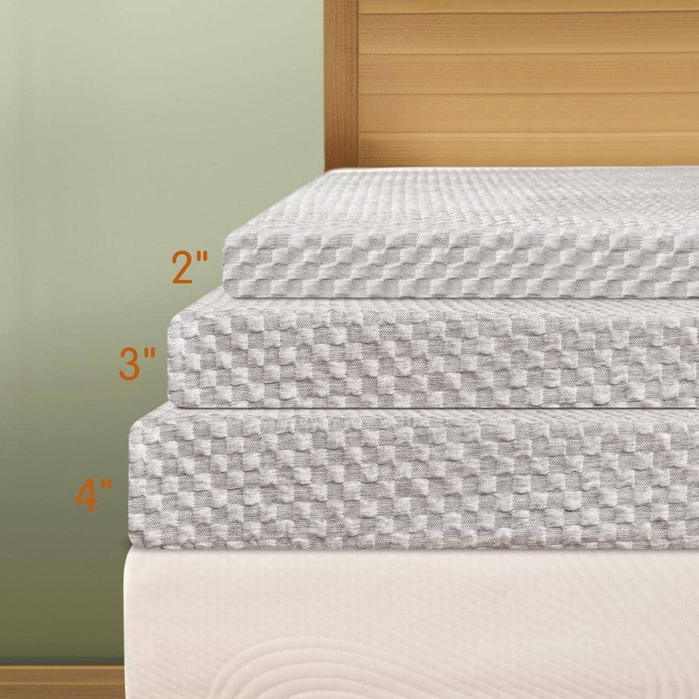 Mejores ofertas e historial de precios de Medium 3 in. Queen Gel Memory