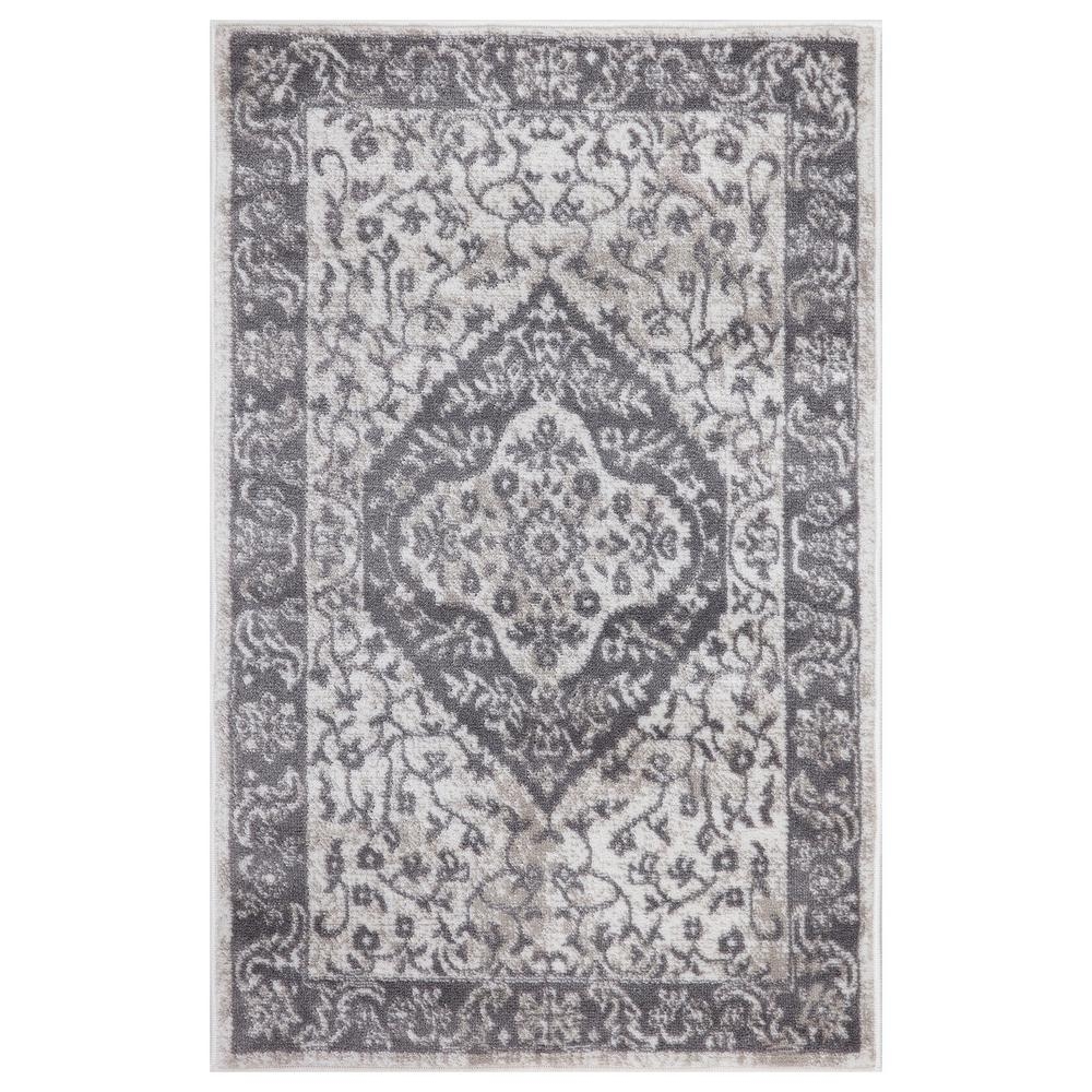 Concord Global Trading Jefferson Collection Pearl Heriz Ivory 3 ft. x 4