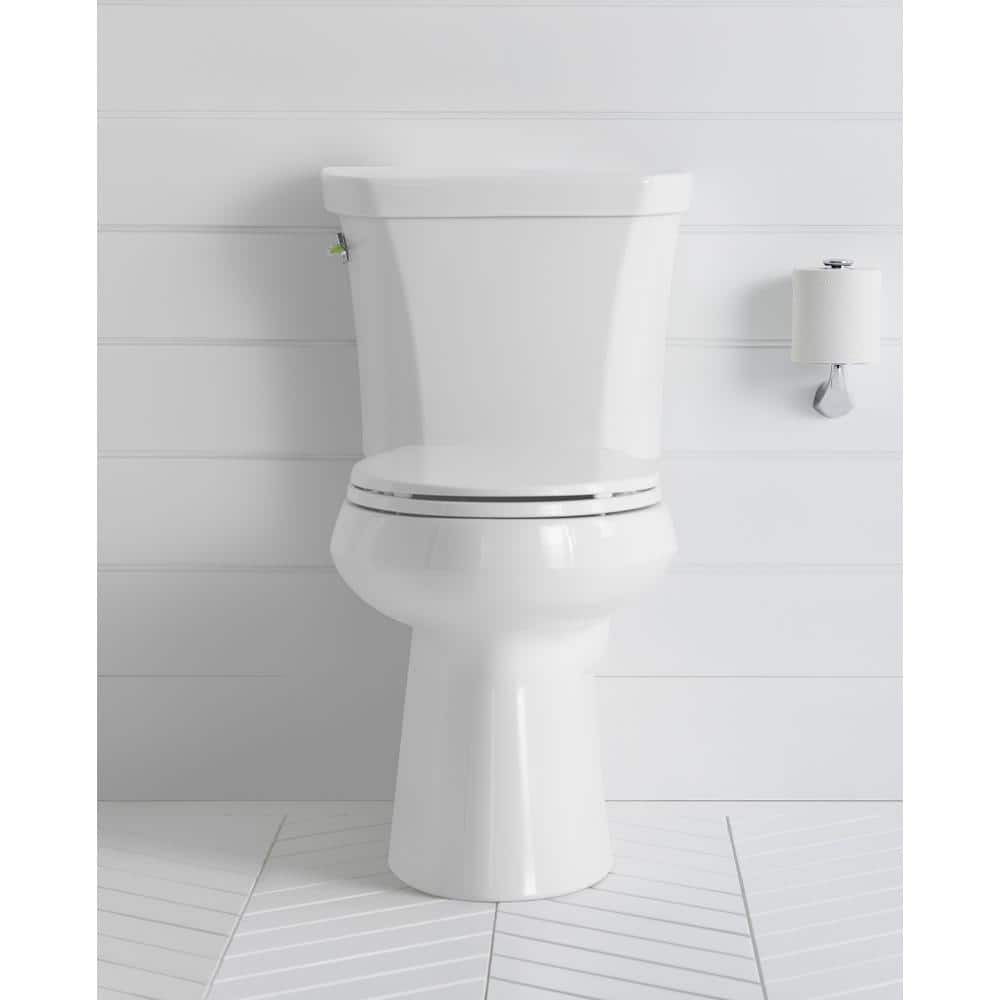 Brevia Elongated Closed Front Toilet Seat With Quick-Release Hinges In ...