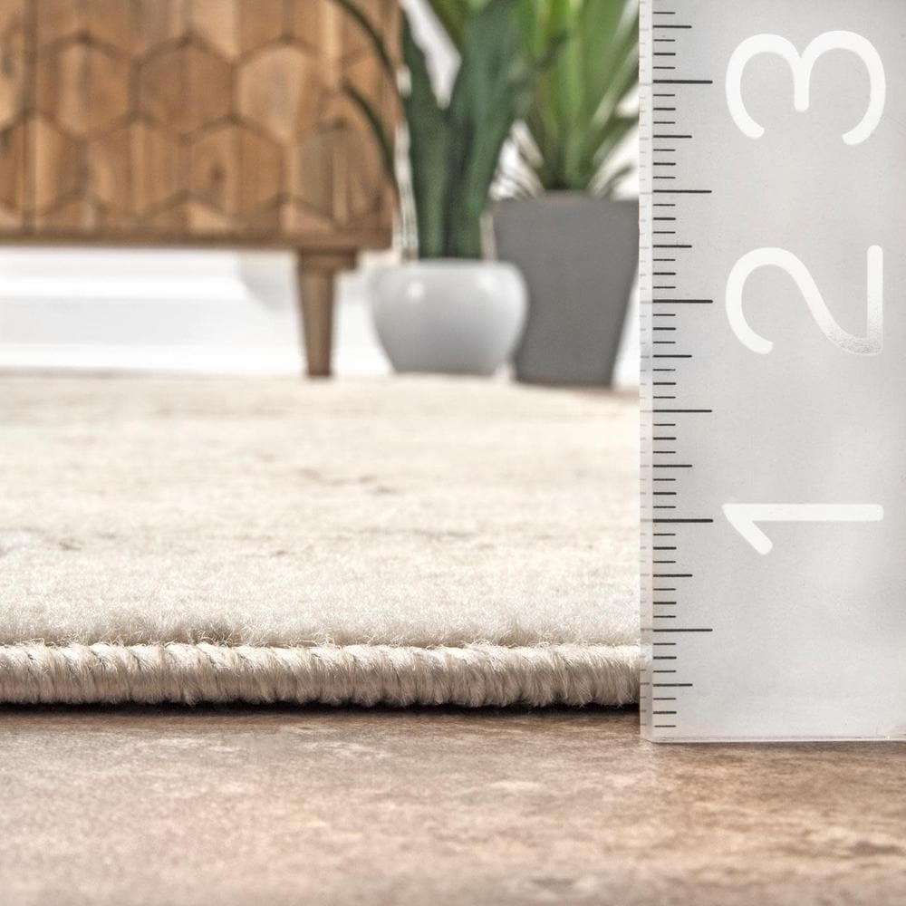 nuLOOM Vintage Freja Beige 2 ft. 6 in. x 12 ft. Indoor Runner Rug Best