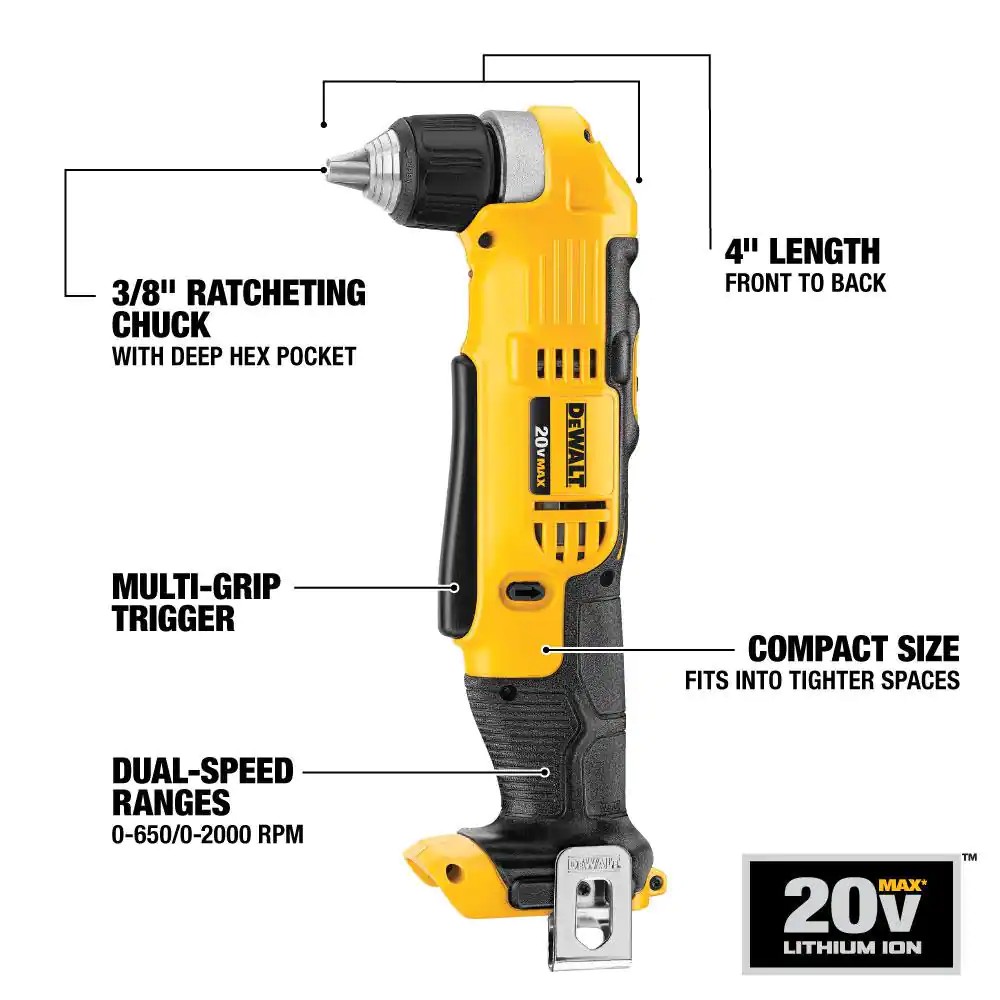 DEWALT 20V MAX Cordless 10 Tool Combo Kit, (2) 20V 2.0Ah and (1) 20V 5