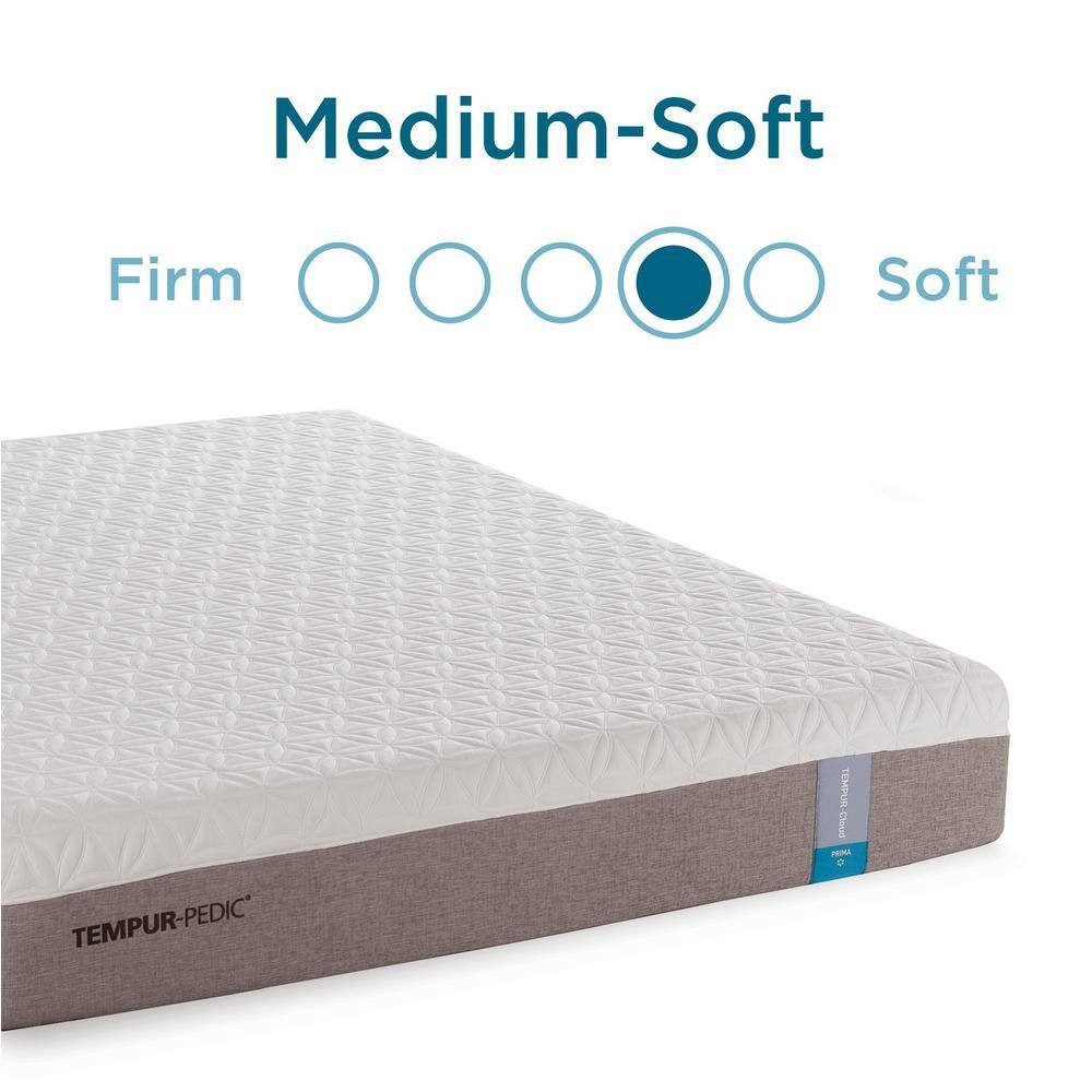 TEMPUR-Cloud Prima 10 in. Medium Memory Foam Queen Mattress Best Deals ...