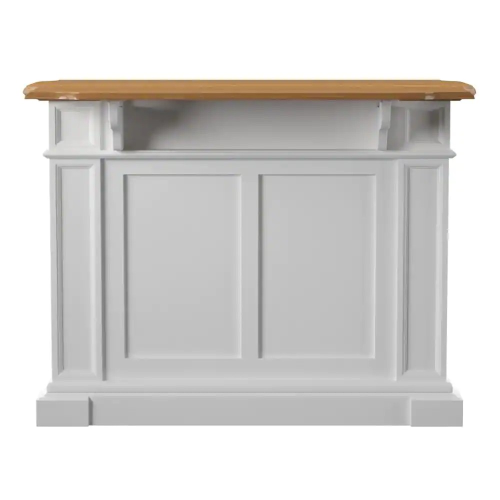 Americana White Kitchen Island with Seating Best Deals and Price