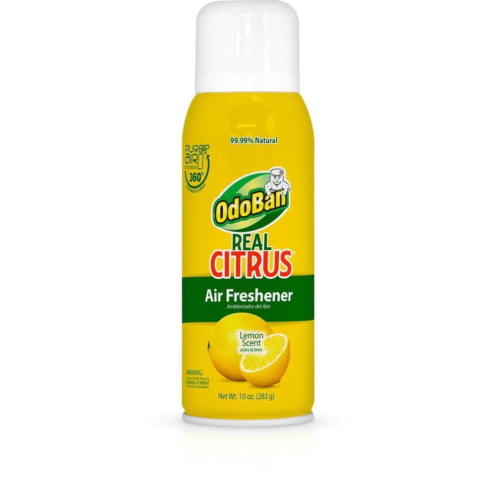 10 oz. Lemon Real Citrus Air Freshener Spray, Citrus Oil Natural Air