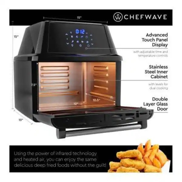 chefwave magma 16 quart air fryer