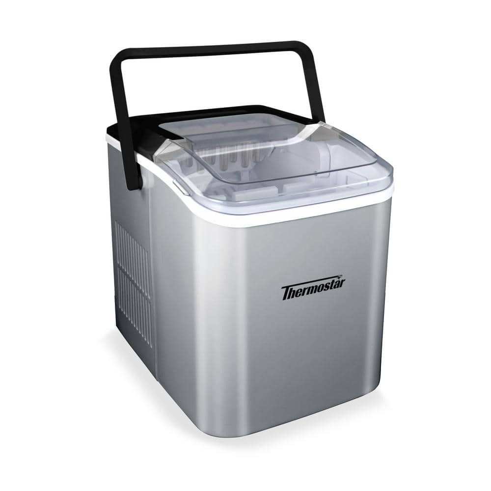 Frigidaire 33 lbs. Premium Nugget Ice Maker - Stainless Steel, EFIC228