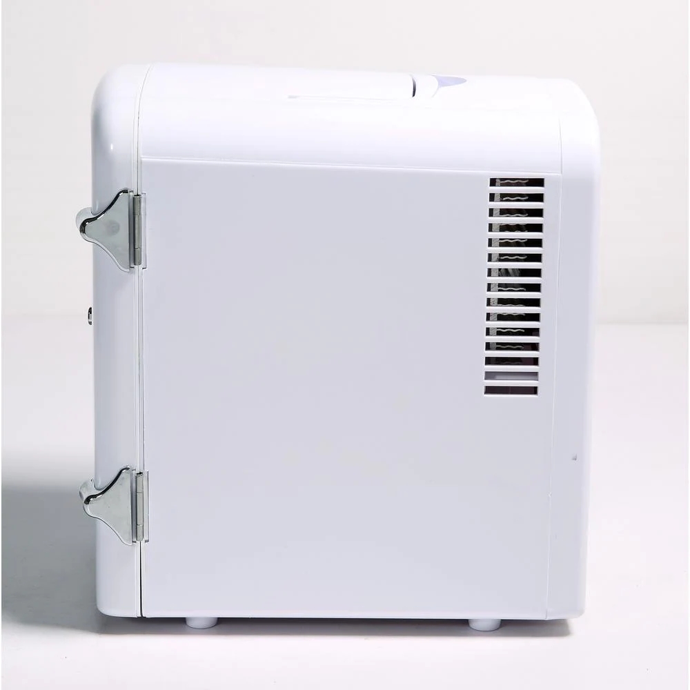 0.3 cu. ft. 6Can Retro Mini Fridge without Freezer in White Best Deals