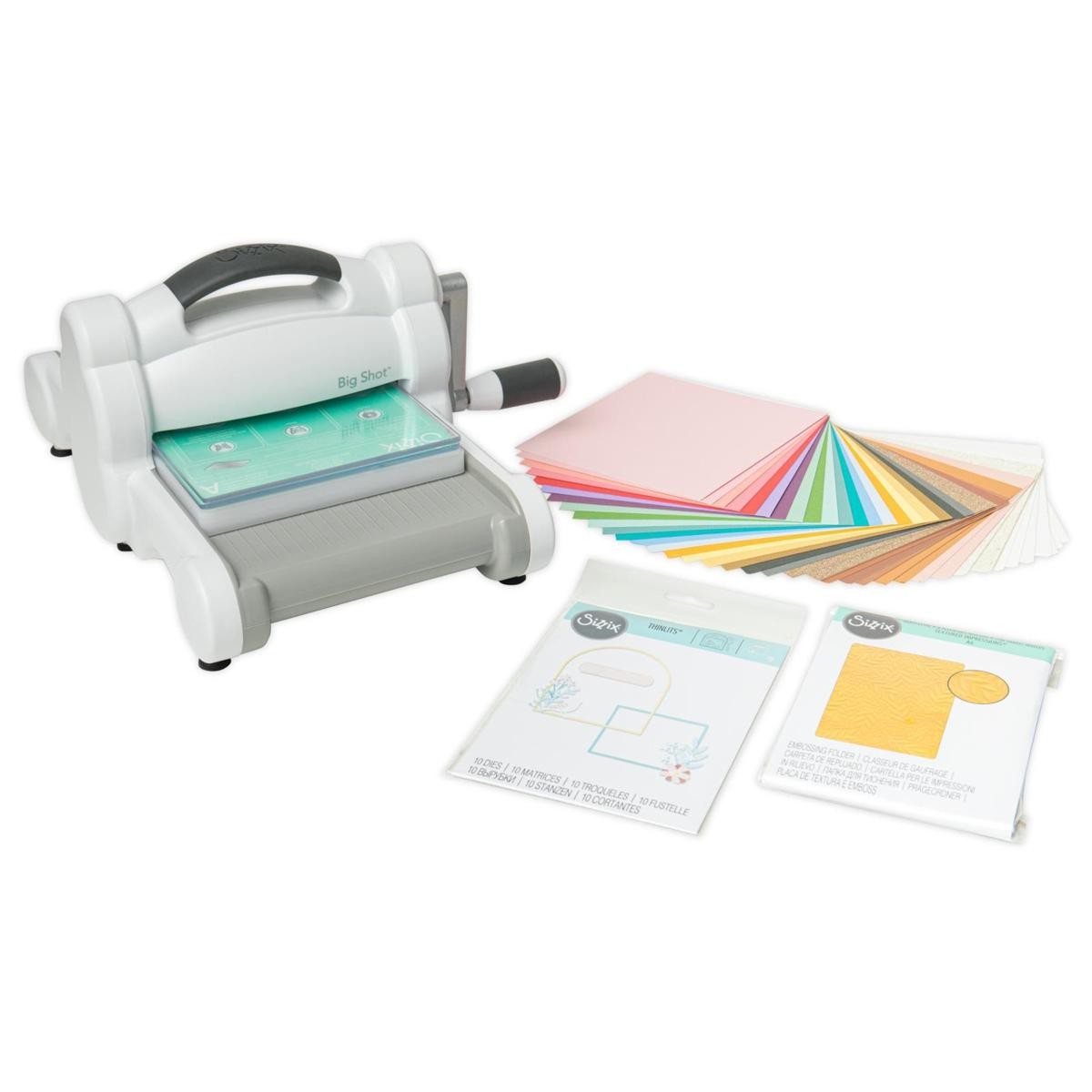 Sizzix Big Shot Starter KitWhite W/Gray Best Deals and Price History