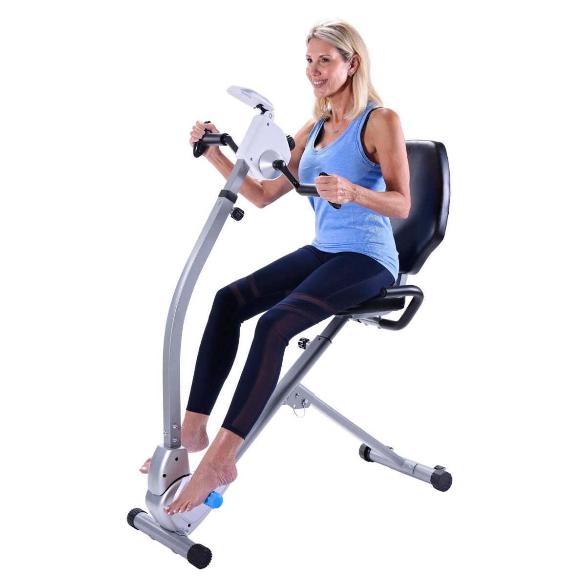 seated upper body exercise bike